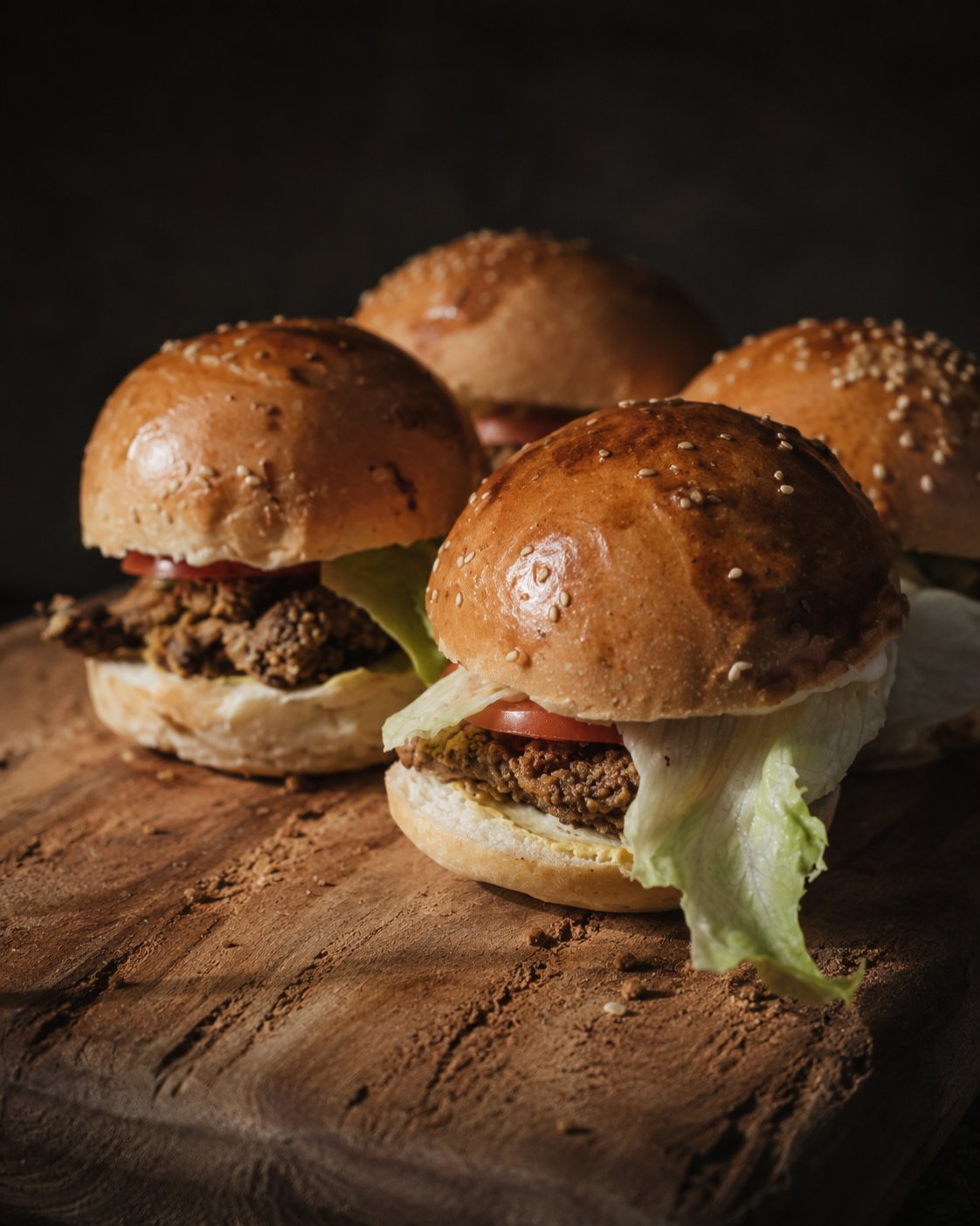 Tahtalı Etinden Burger